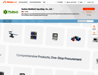cnszmeditech.en.alibaba.com screenshot