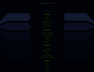 cntze.com.de screenshot