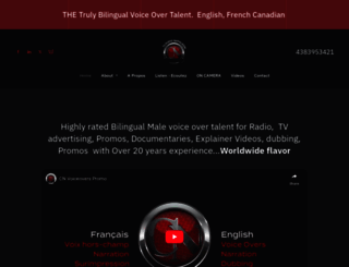 cnvoiceovers.ca screenshot