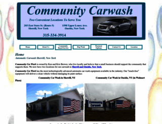 cnycommunitycarwash.com screenshot