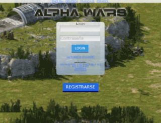 co.alphawars.com screenshot