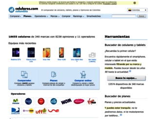 co.celulares.com screenshot