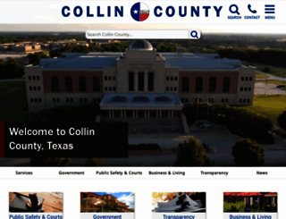 co.collin.tx.us screenshot