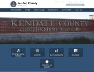 co.kendall.il.us screenshot