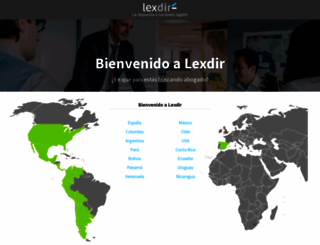 co.lexdir.com screenshot