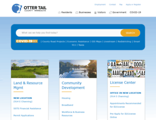 co.otter-tail.mn.us screenshot