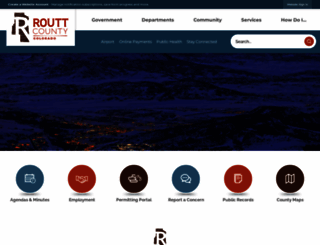 co.routt.co.us screenshot