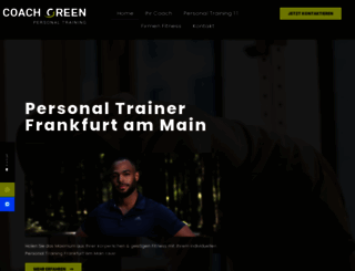 coach-green.de screenshot