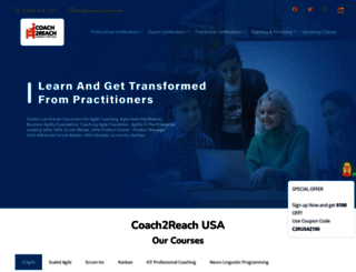 coach2reach.com screenshot