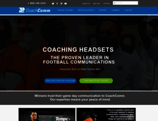 coachcomm.com screenshot