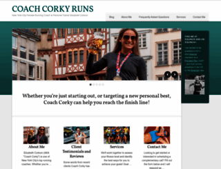 coachcorkyruns.com screenshot