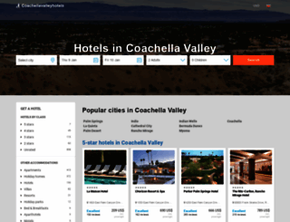 coachellavalleyhotels.com screenshot