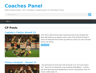 coachespanel.com.au screenshot