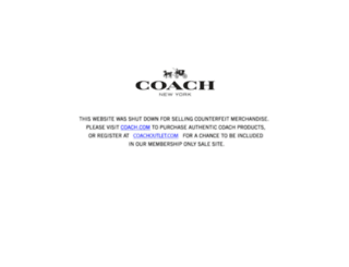 coachfactoryoutlets-s.com screenshot