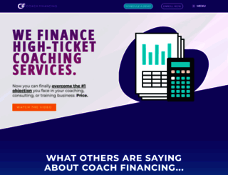 coachfinancing.com screenshot