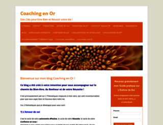 coaching-en-or.com screenshot