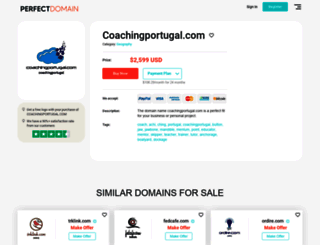 coachingportugal.com screenshot