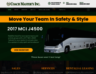coachmasters.com screenshot