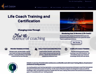 coachtrainingalliance.com screenshot