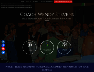 coachwendystevens.com screenshot