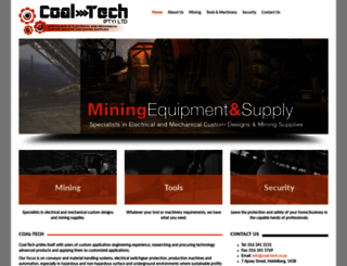 coal-tech.co.za screenshot