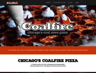 coalfirechicago.com screenshot