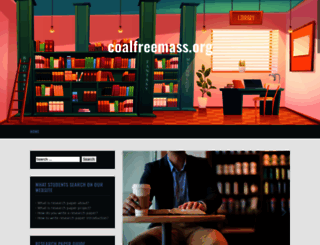 coalfreemass.org screenshot