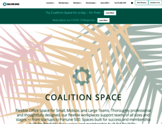 coalitionspace.com screenshot