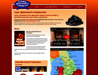 coalmerchantsfederation.co.uk screenshot