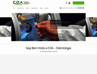 coaodontologia.com.br screenshot
