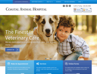 coastalanimalhospital.com screenshot