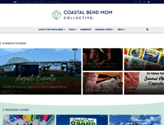 coastalbend.momcollective.com screenshot