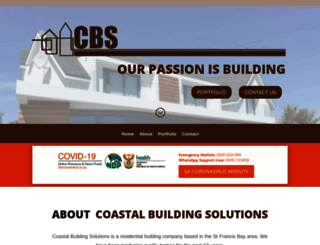 coastalbuilding.co.za screenshot