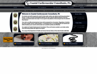 coastalcardionj.com screenshot