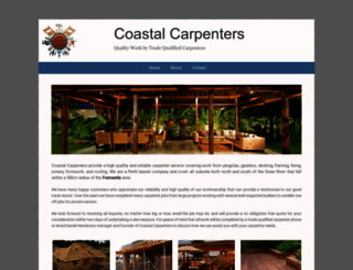 coastalcarpenters.com.au screenshot