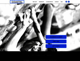 coastalclimbing.com screenshot