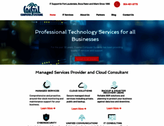 coastalcomputersystems.com screenshot