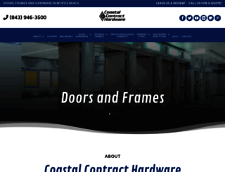 coastalcontracthardware.com screenshot