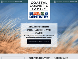coastalcosmeticdentistry.com screenshot