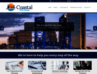 coastalcpagroup.com screenshot