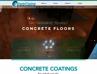 coastalcustomcoatings.com screenshot