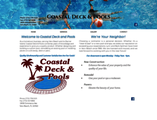 coastaldeck.com screenshot