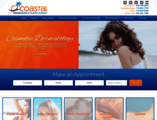 coastaldermatologyandplasticsurgery.com screenshot