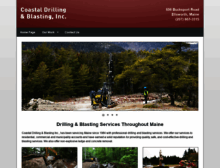 coastaldrillingandblasting.com screenshot