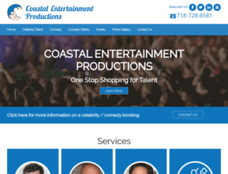 coastalentertainment.com screenshot