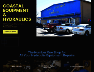 coastalequipmentandhydraulics.com screenshot