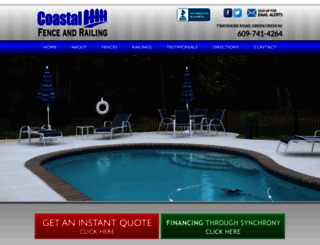 coastalfenceandrailing.com screenshot