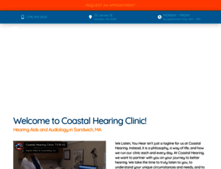 coastalhearingclinic.com screenshot