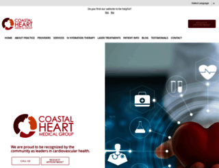 coastalheartmedical.com screenshot