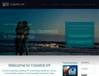 coastalivf.com.au screenshot